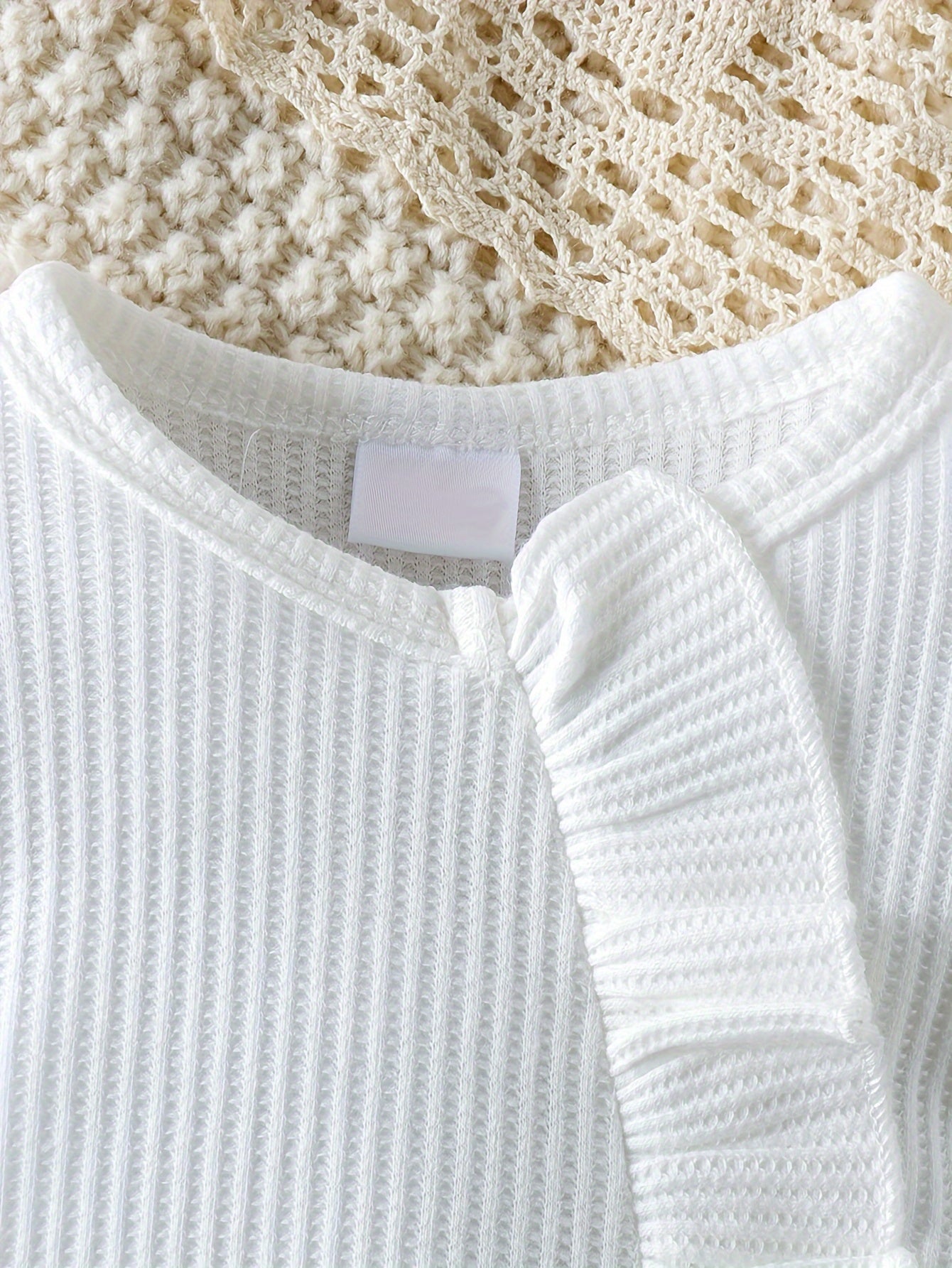 אוברול סריג מתוק לתינוקות דגם שוהם