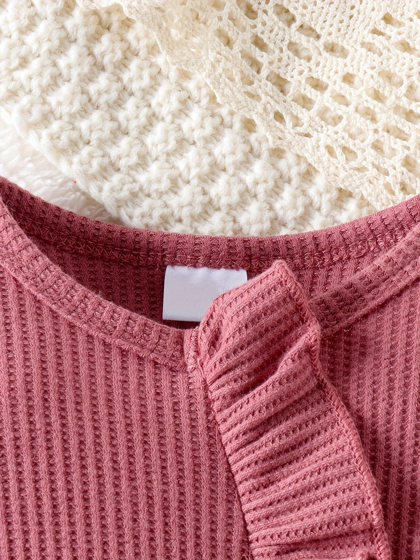 אוברול סריג מתוק לתינוקות דגם שוהם