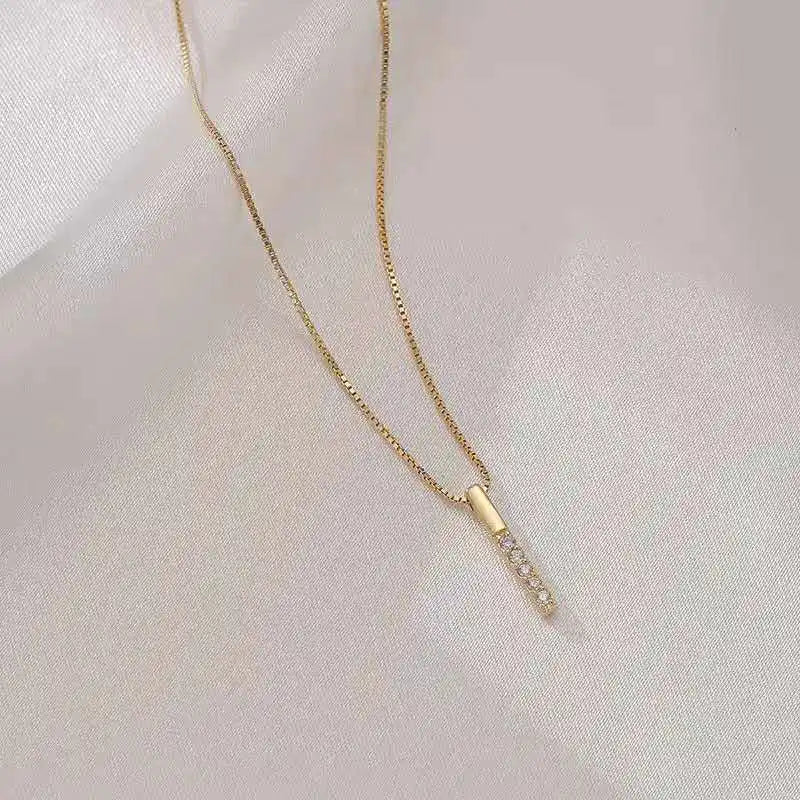 Glenn שרשרת תליון גיאומטרי