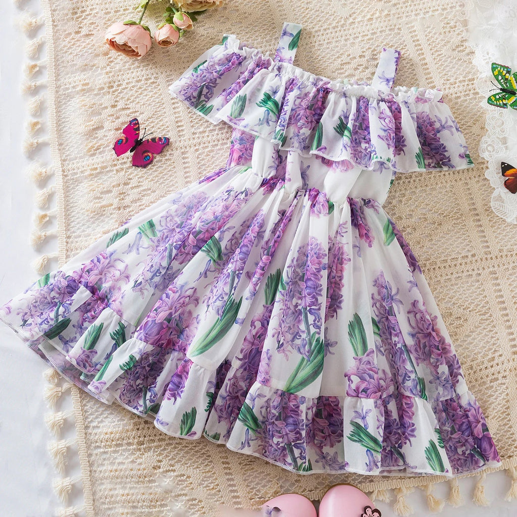 שמלת פרחים מהאגדות דגם איילה